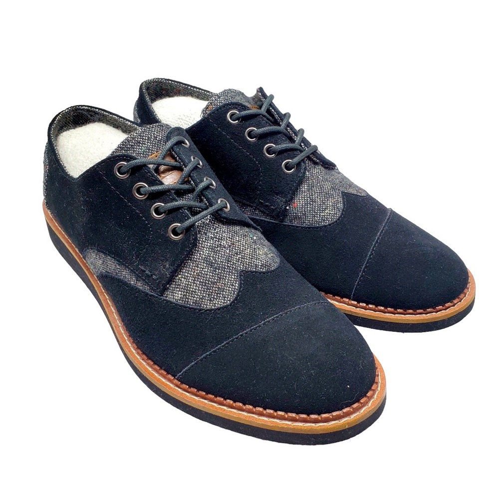 Toms / Wingtip Oxfords / Lace Ups / Mens / 10.5
